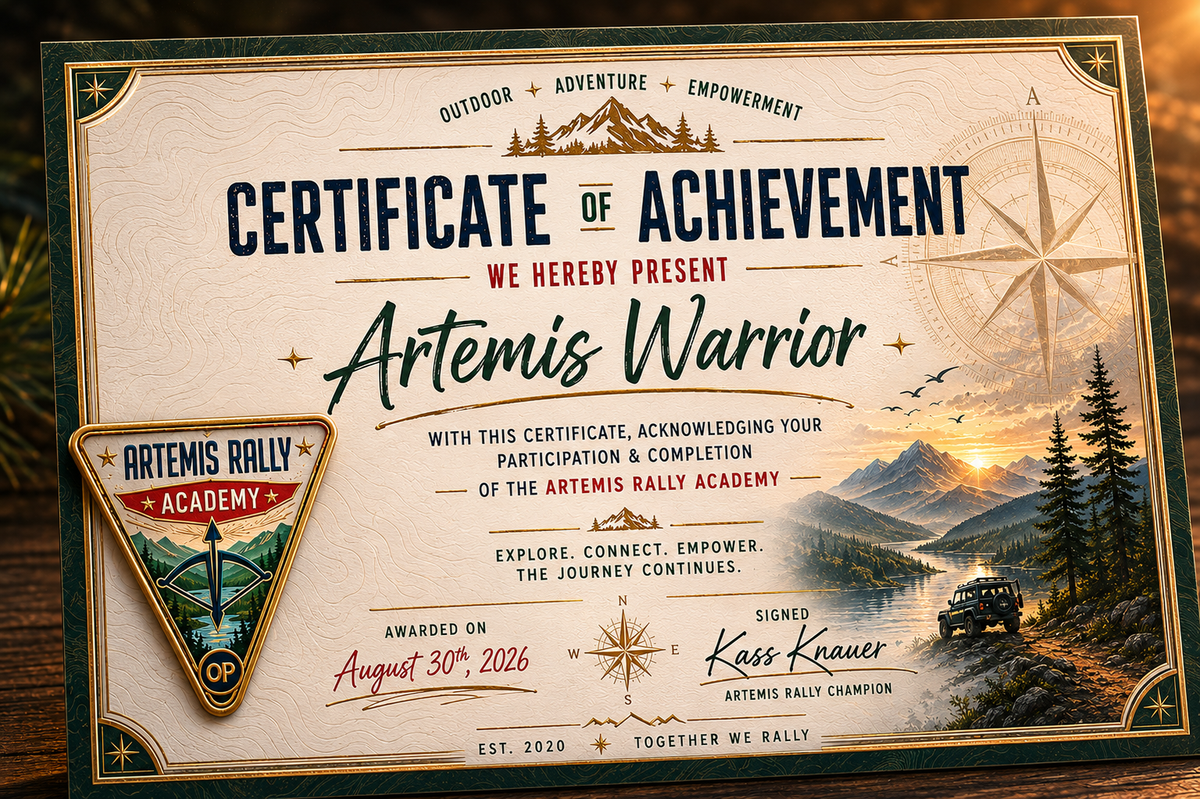 Artemis Rally Academy- August 28-30, 2026