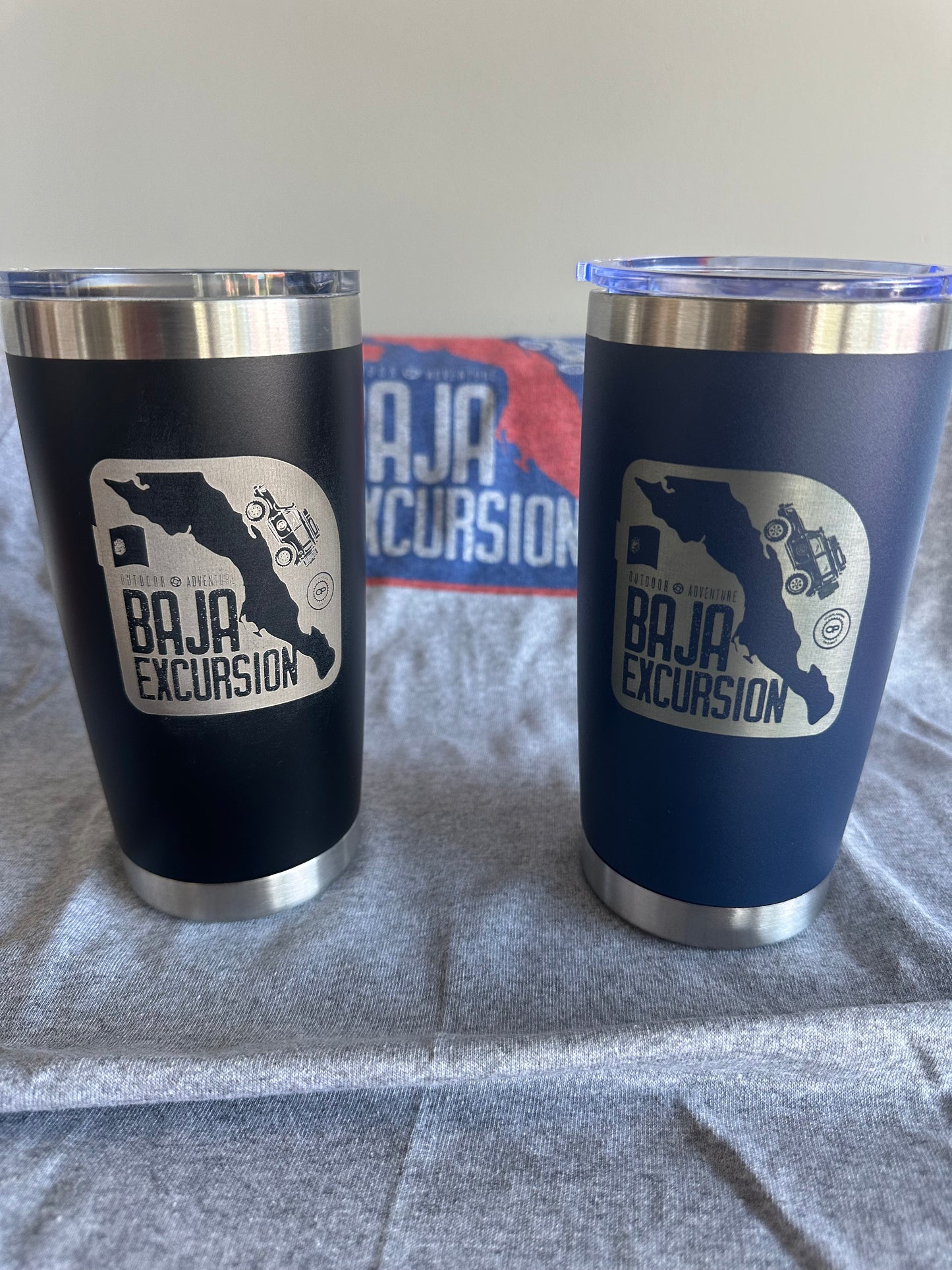Baja Excursion 20oz Tumblers - Laser Engraved