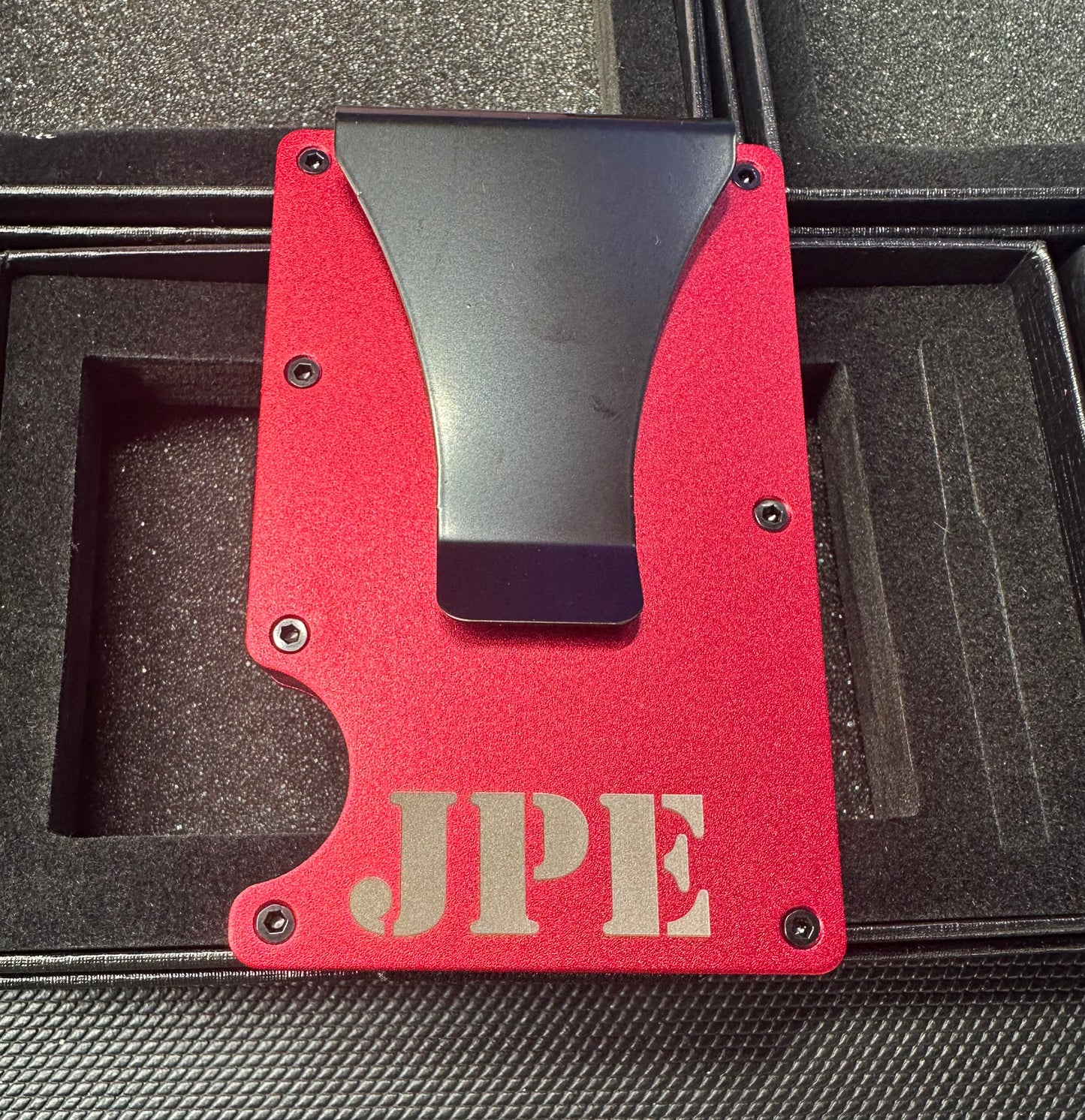 OP - Minimalist Aluminum Wallet - Free Initials