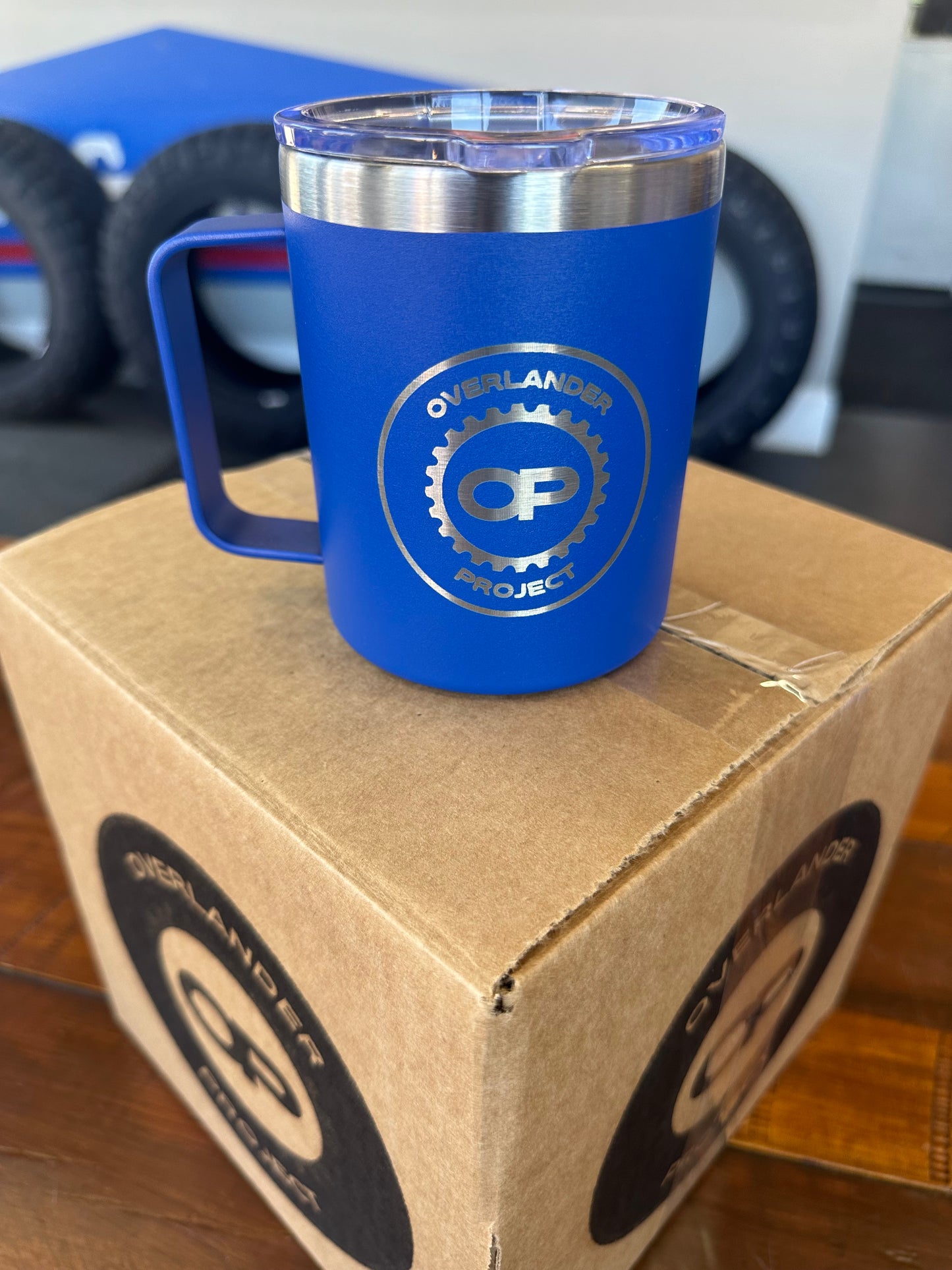 Adventure Mug 12 oz - Cool Colors