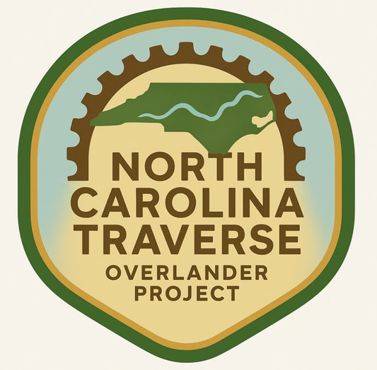 North Carolina Traverse - Overland Route