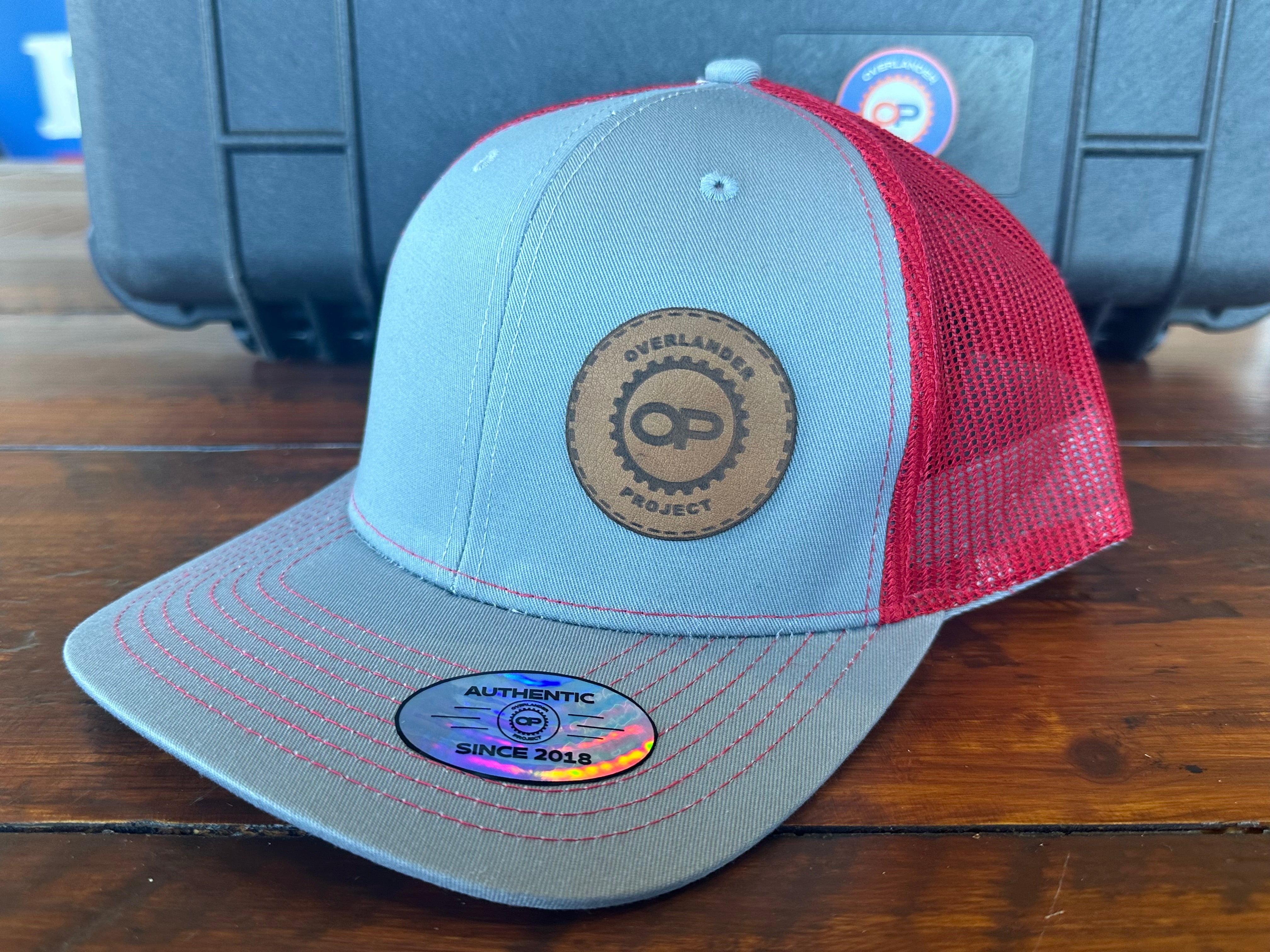 OP Hat - Trucker Style Snap Back - Red or Blue