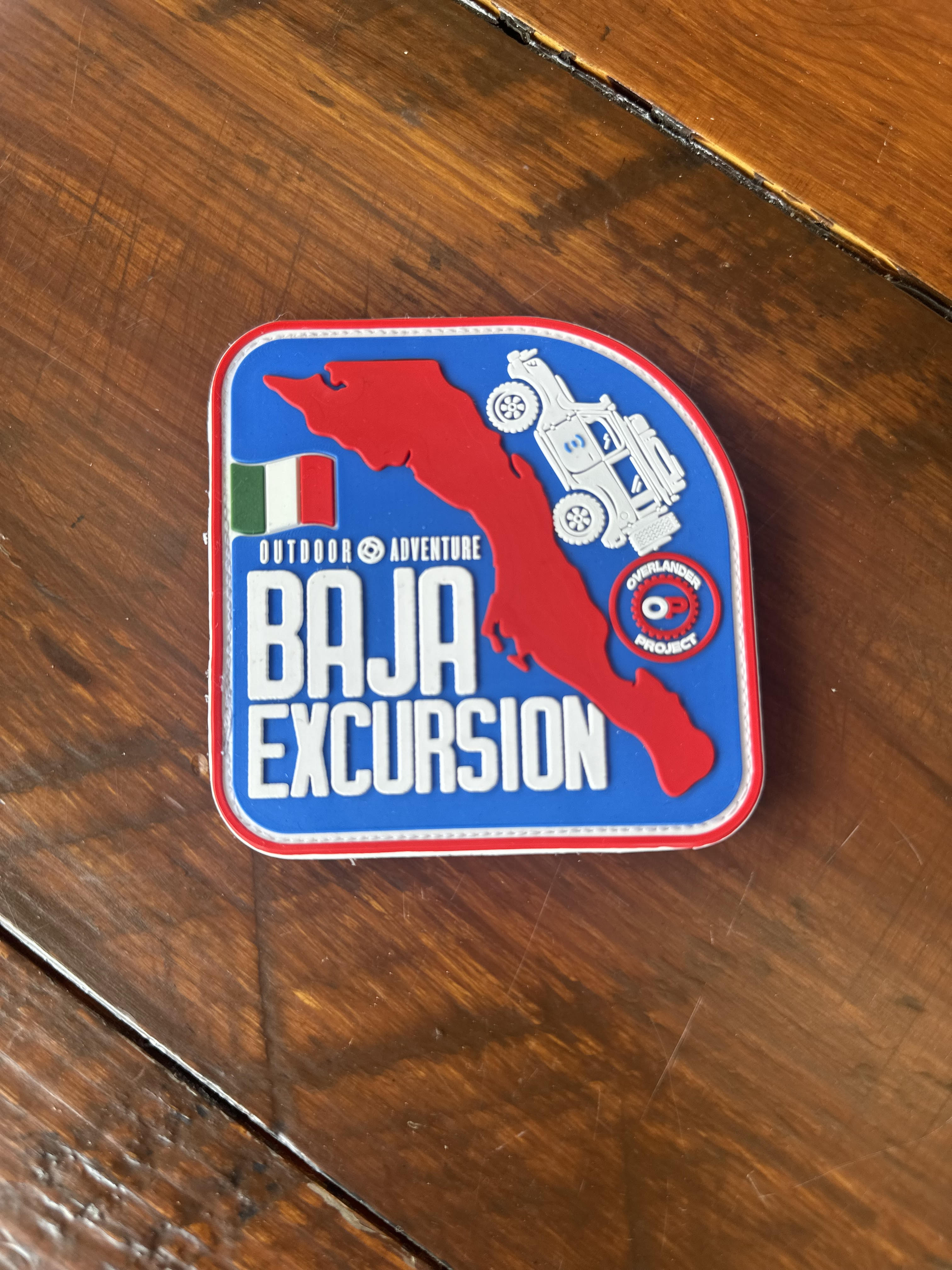 Baja Racing Patch BAJA Excursion PVC patch – Overlander Project